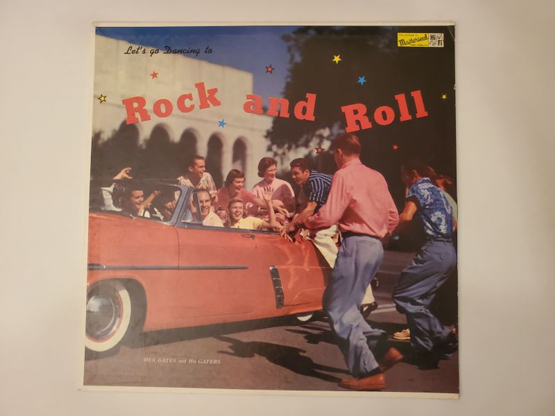 Ken Gates and his Gaters Let's go Dancing to Rock and Roll vinyl record